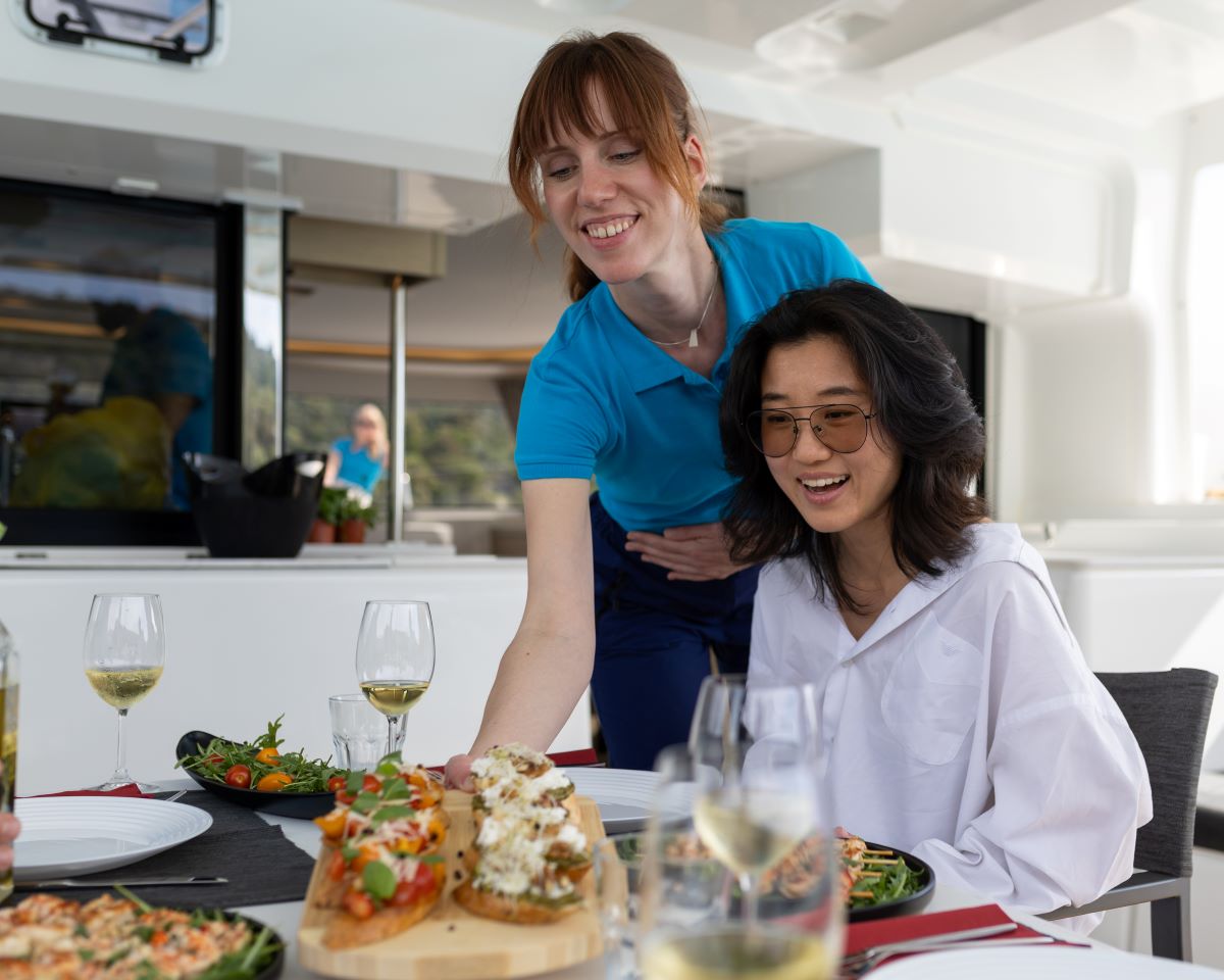 Dalmatian Delights with Our Hostess Onboard: A Culinary Journey at Sea