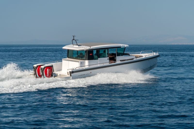 Axopar 37C Miss G speed boat trips and transfers from Split, Croatia