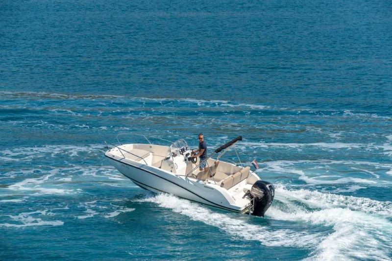 Renat a boat in Trogir, Split Quicksilver 605 Open