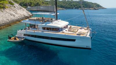 Introducing the Brand New Bali 5.8 – Available for Luxury Crewed Charters in Croatia 🇭🇷
Step aboard this elegant new Bali 5.8, now available for exclusive crewed charters from Trogir or Dubrovnik. With flexible departure dates (not limited to Saturday–Saturday) and convenient noon check-in/out, your journey is tailored entirely to your schedule.
Operated by a Local, Professional Crew 👨✈️👩🍳
Your experience is guided by an exceptional local crew of two: Captain Vinko and Chef/Hostess Lucia. With years of experience sailing the Adriatic and a deep passion for Croatian hospitality, they bring a personal touch, local expertise, and first-class service to every charter.
Accommodations 🛌
4 spacious guest cabins (1 full-beam Master + 3 double cabins) comfortably sleep up to 8 guests in refined style and privacy.
Onboard Features & Equipment 
Club Lounge seating with integrated bar in the saloon 🍸
50” LED TV in the saloon 📺
Open-air cinema on the bow 🎬
32-bottle wine cooler 🍷
Highfield Sport 390 tender with 60hp Yamaha outboard 🚤
2 Electric SUPs & 2 Subnado seascooters 🌊
SEABOB for thrilling water fun 🐬
Floating Island & Manta Mat 🏖️
2 bean bags for outdoor relaxation
Snorkeling & fishing gear 🎣🤿
2 electric scooters for on-shore exploring 🛴
This Bali 5.8 offers the perfect blend of comfort, adventure, and local charm, ideal for discovering the breathtaking Croatian coast and its islands.