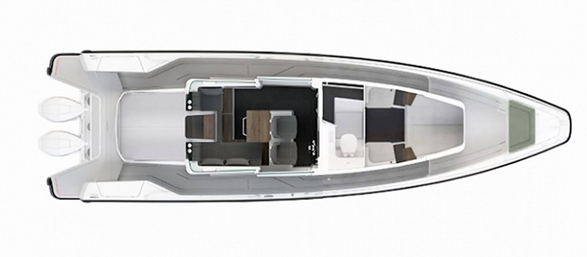 Axopar 37 XC Cross Cabin Bugs Bunny