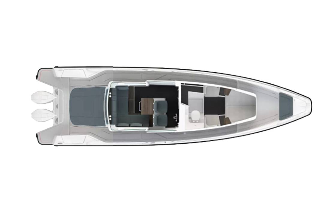 Axopar 37 XC Cross Cabin Vida