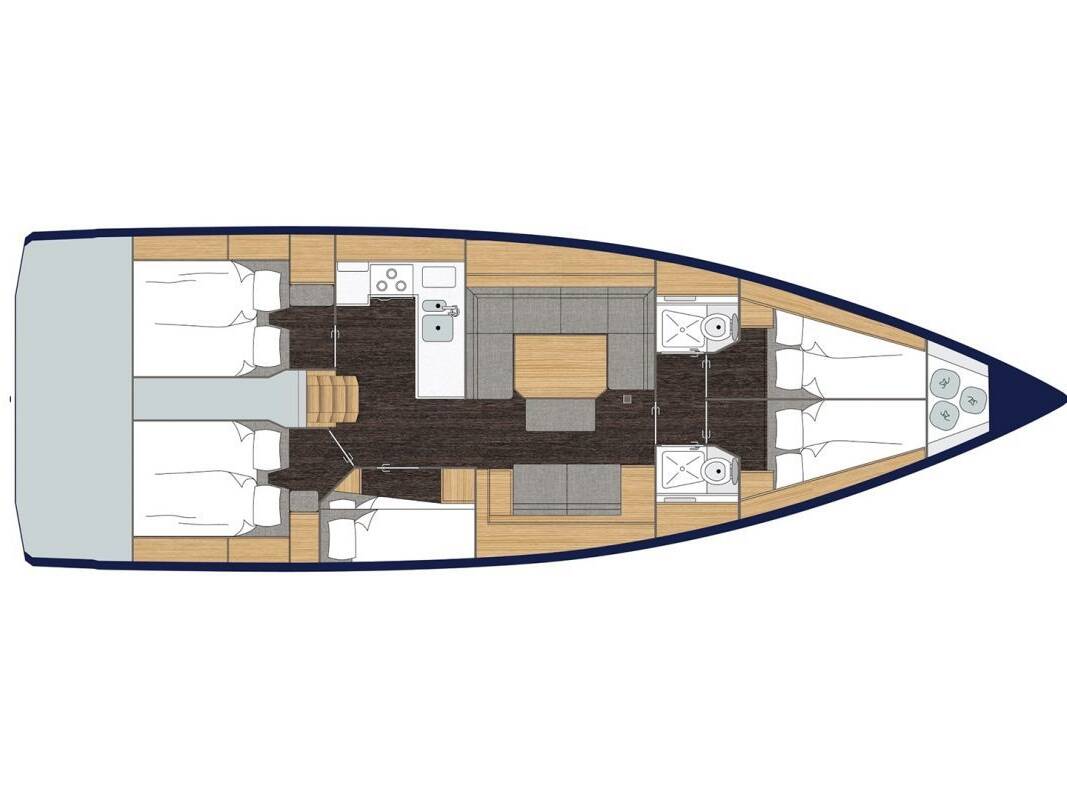 Bavaria C45 Holiday Blue Diamond
