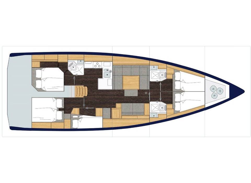 Bavaria C50 Big Blue