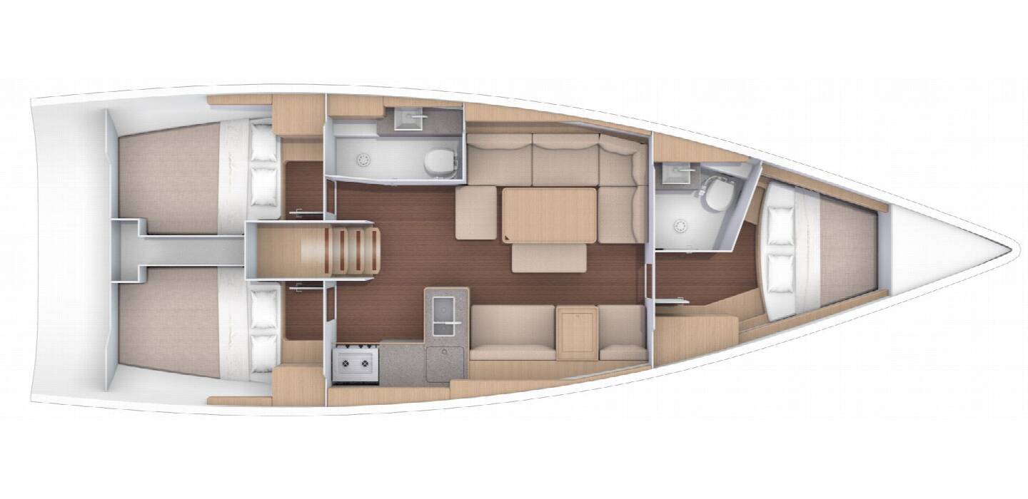 Dufour 412 GL Rose De Mer