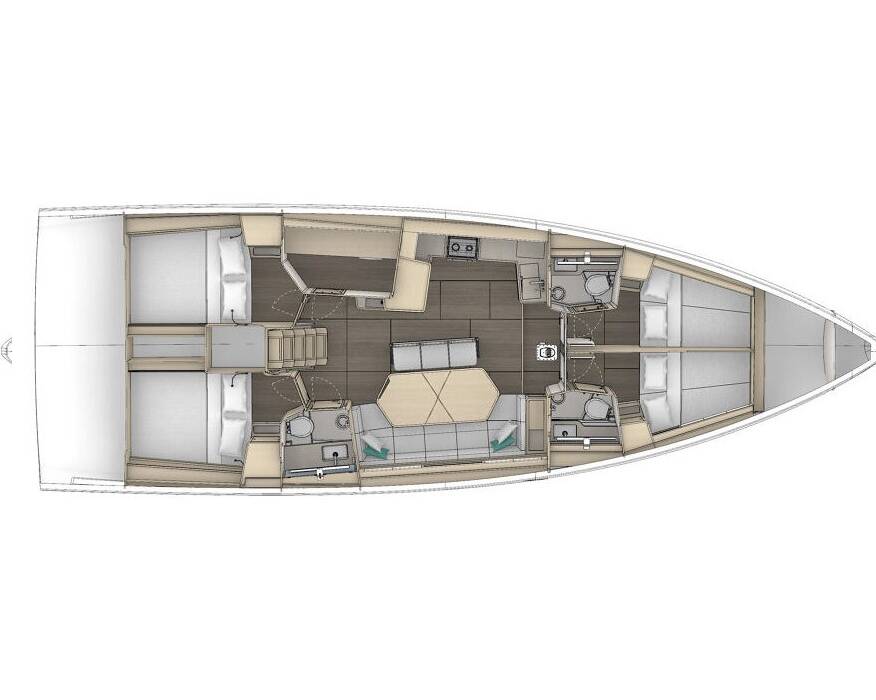 Dufour 48 Ocean Rose