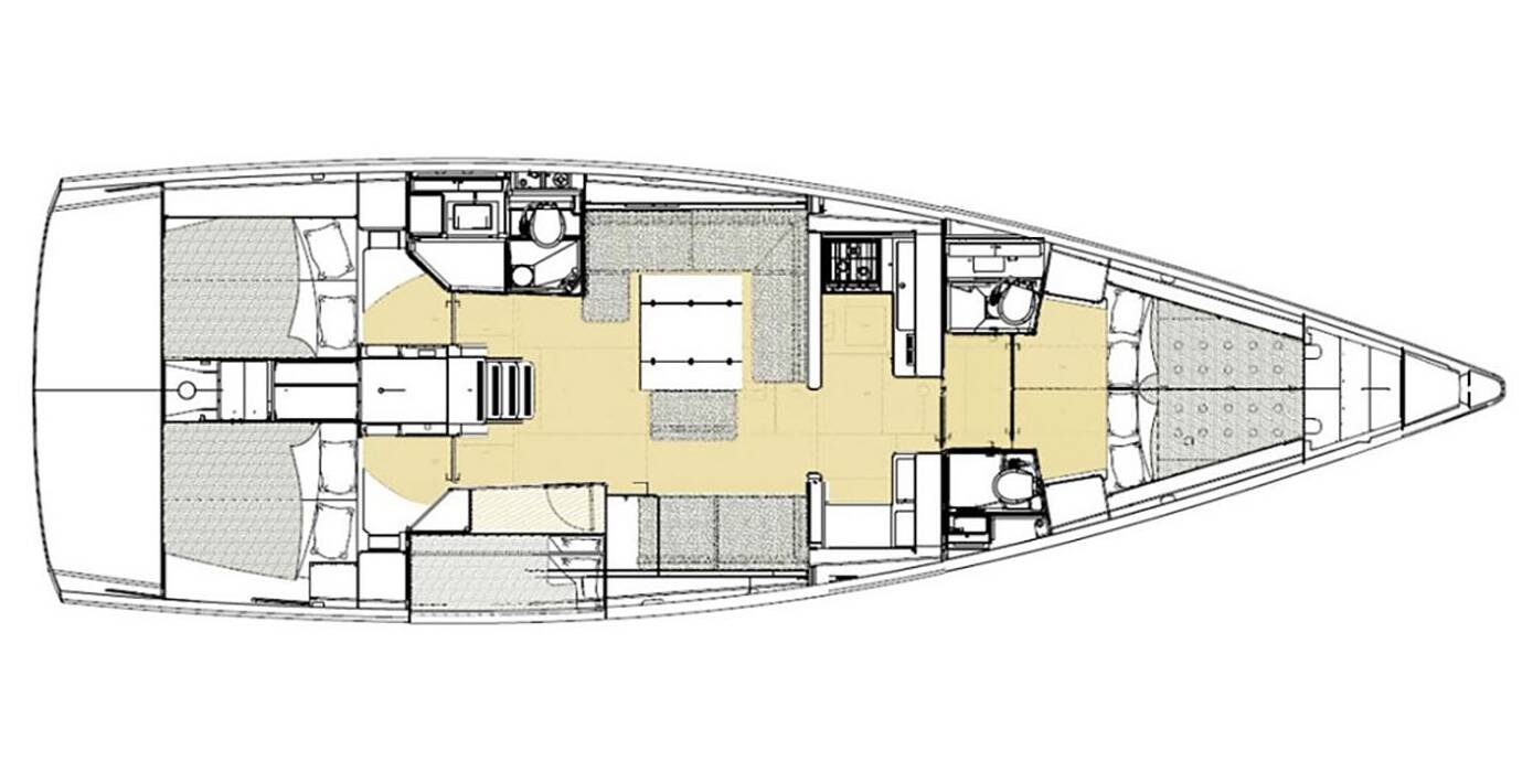 Dufour 520 GL Warriors Tale 