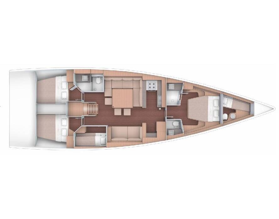 Dufour 56 Exclusive Razzmatazz