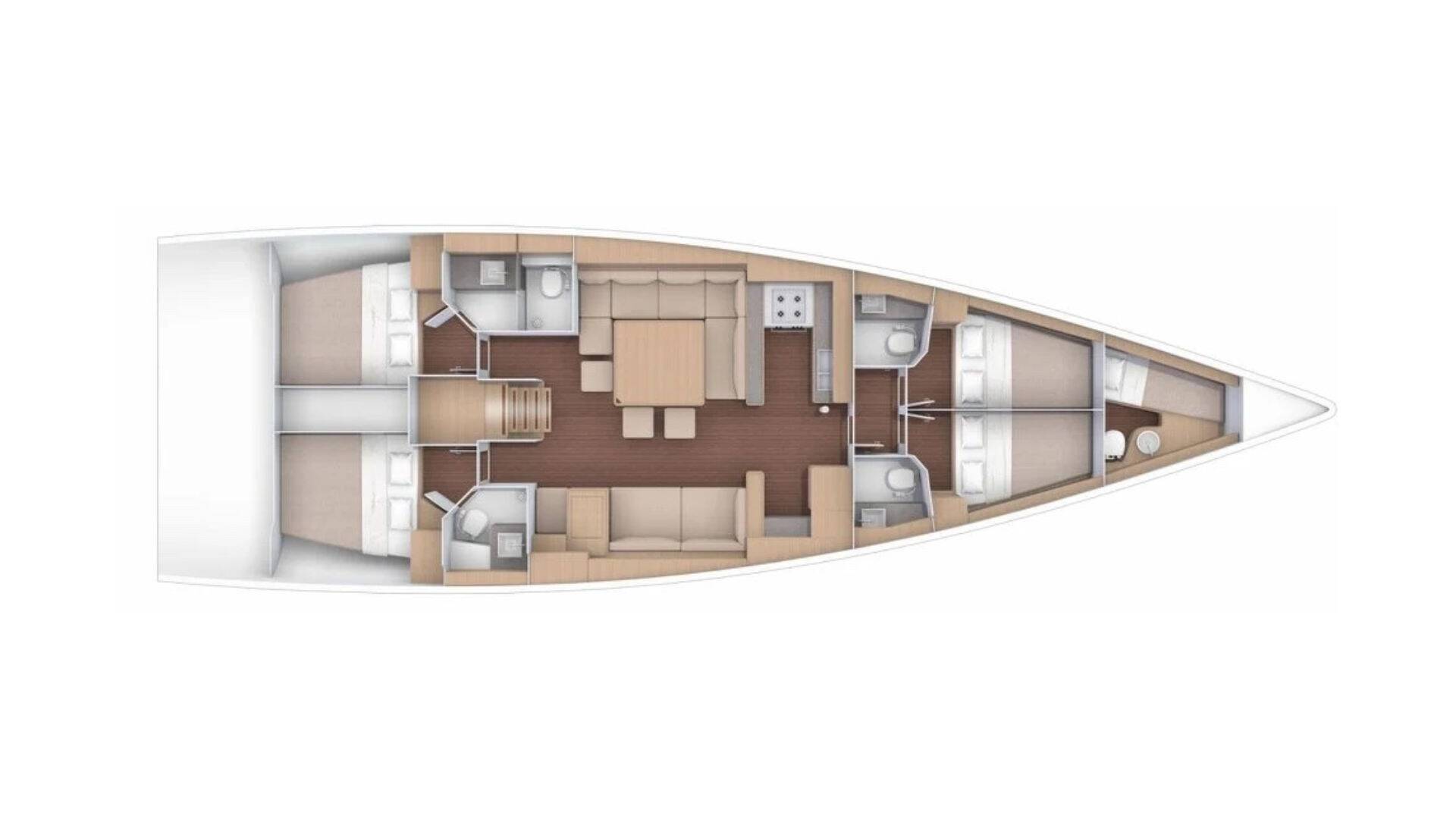 Dufour 56 Exclusive Razzmatazz