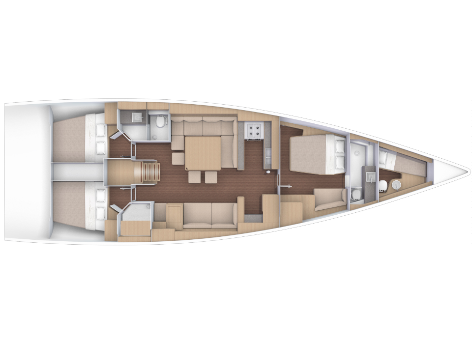 Dufour Exclusive 56 Kabuki - OW