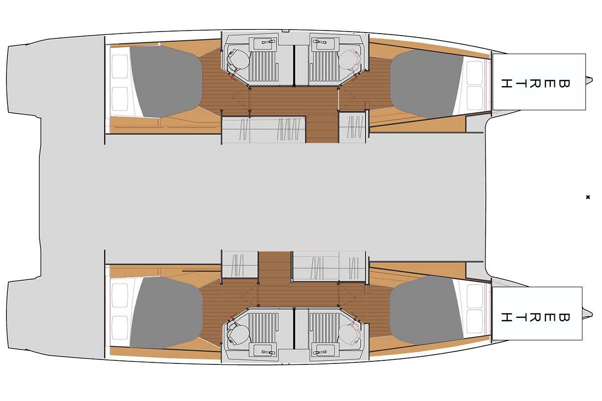 Fountaine Pajot Astrea 42 Quatuor Rosual Mar