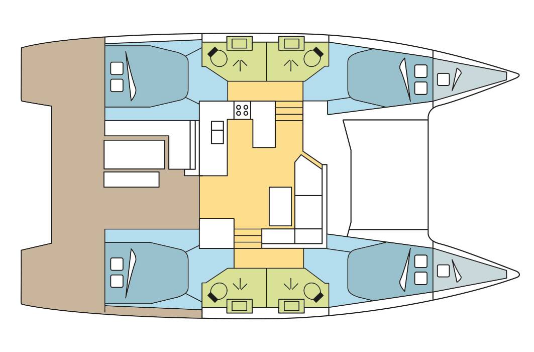 Fountaine Pajot Astrea 42 COCORICO 