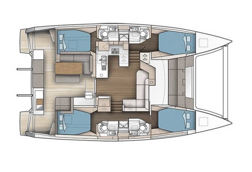 Fountaine Pajot Astrea 42 Rossa