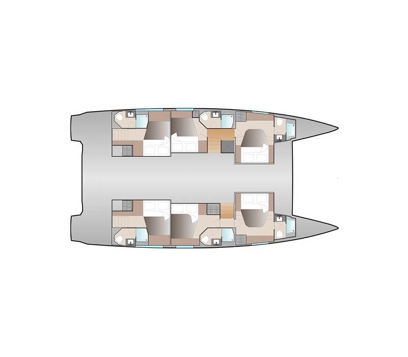 Fountaine Pajot Aura 51 NEW (crewed)