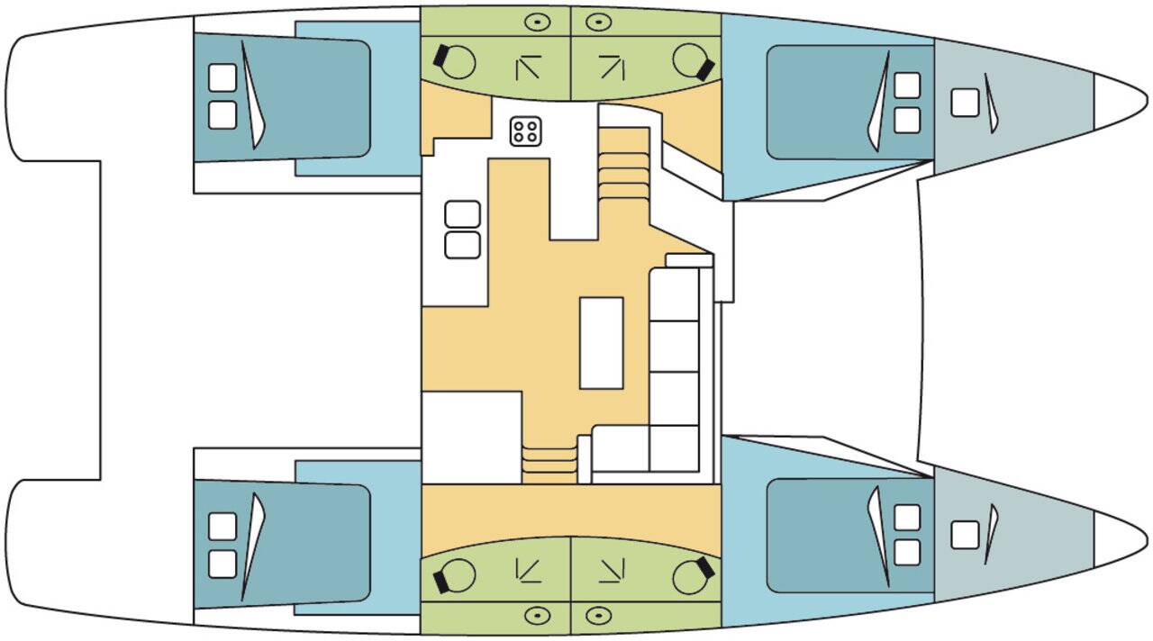 Fountaine Pajot Elba 45 Kon-tiki