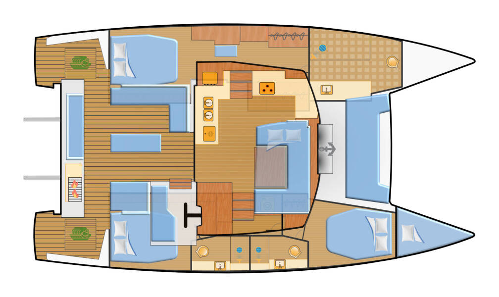 Fountaine Pajot Elba 45 Protea