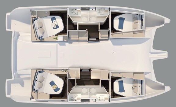 Fountaine Pajot FP 41 Quatuor 3 Stefania