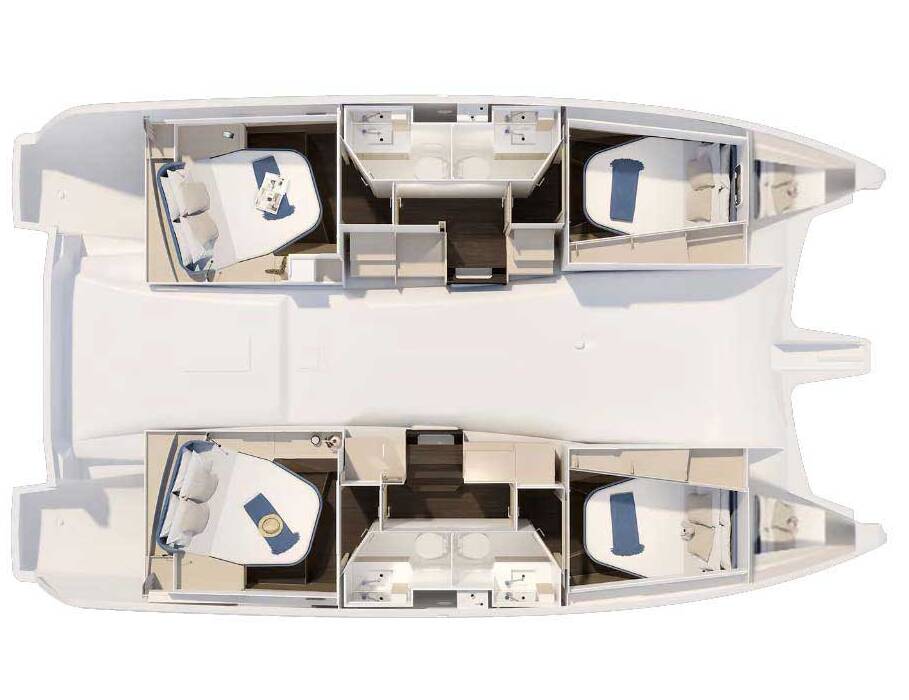 Fountaine Pajot FP 41 Quatuor 4 Pepper