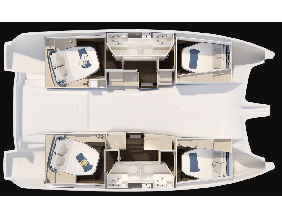 Fountaine Pajot FP 41 Quatuor 4 PRESTIGE