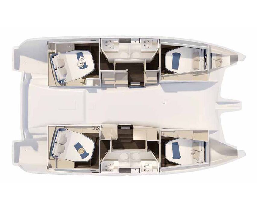 Fountaine Pajot FP 41 Quatuor 4 Cataya