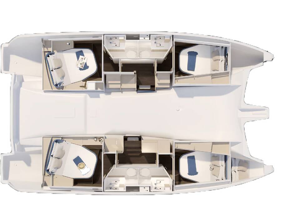Fountaine Pajot FP 41 Quatuor 4 Auriga