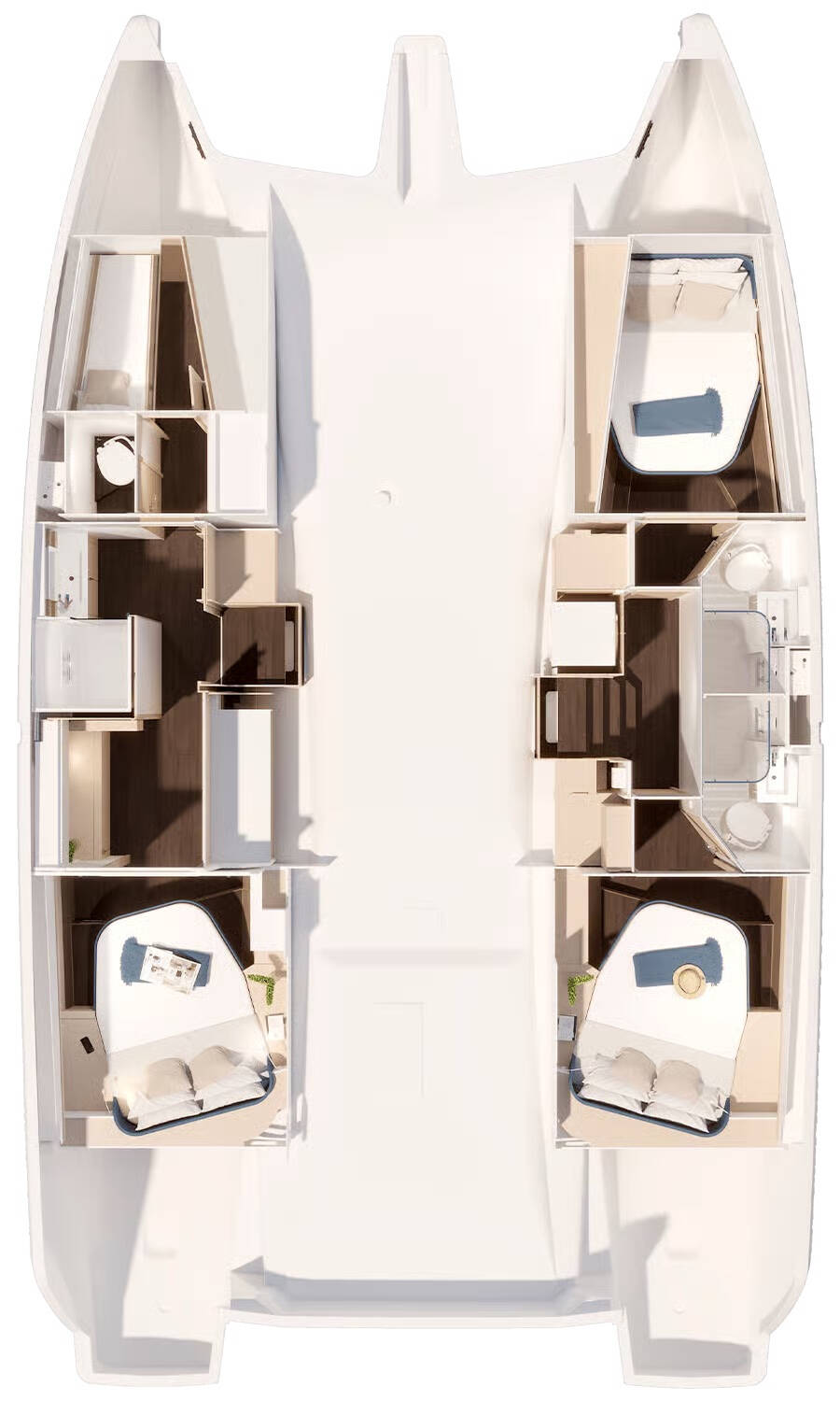 Fountaine Pajot FP 44 Maestro Sailing Luna