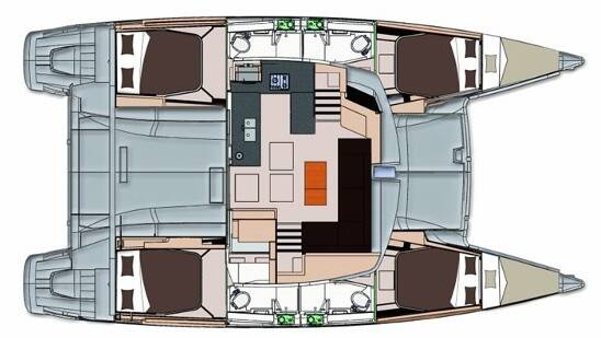 Fountaine Pajot FP 44 Quatuor New FP 44 