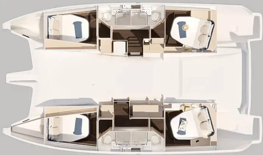 Fountaine Pajot FP 44 Quatuor FP New in Fleet