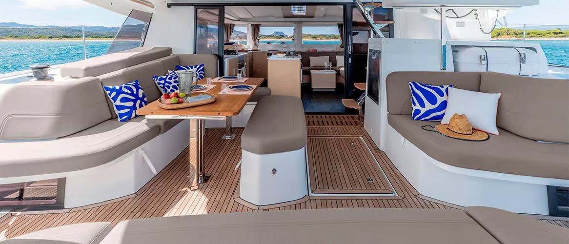 Fountaine Pajot FP 44 Quatuor Selah Vie