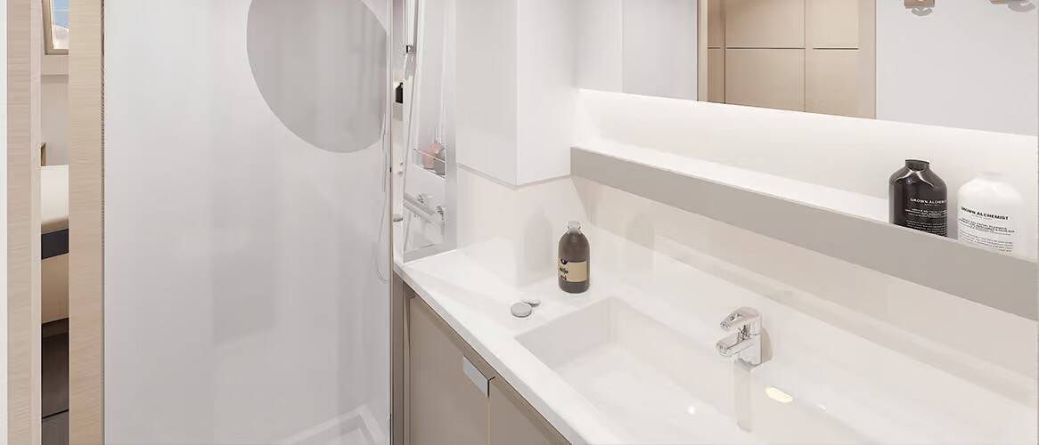 Fountaine Pajot FP 44 Quatuor Selah Vie