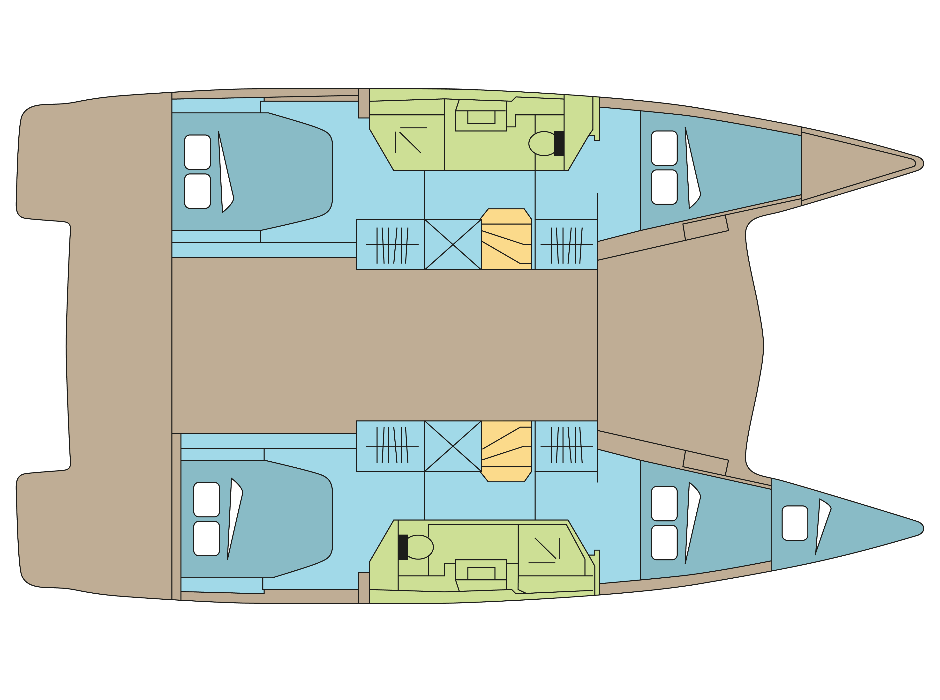 Fountaine Pajot Isla 40 CALICO