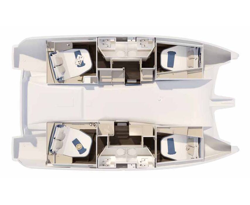 Fountaine Pajot New 41 Quatuor 4 Cataya