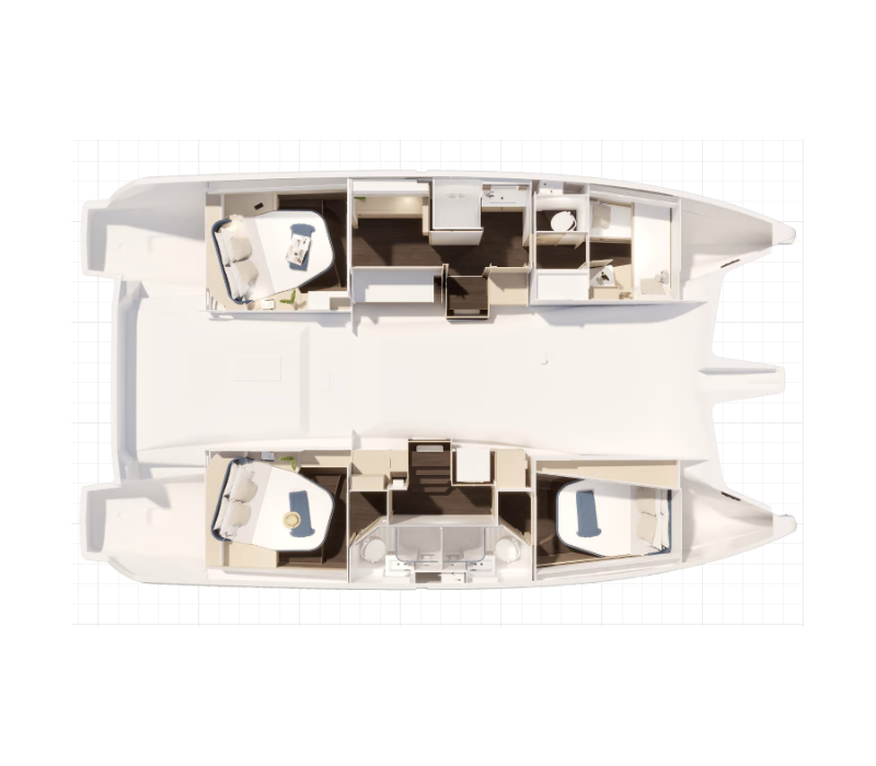 Fountaine Pajot New 44 Maestro Scarlet Ibis II