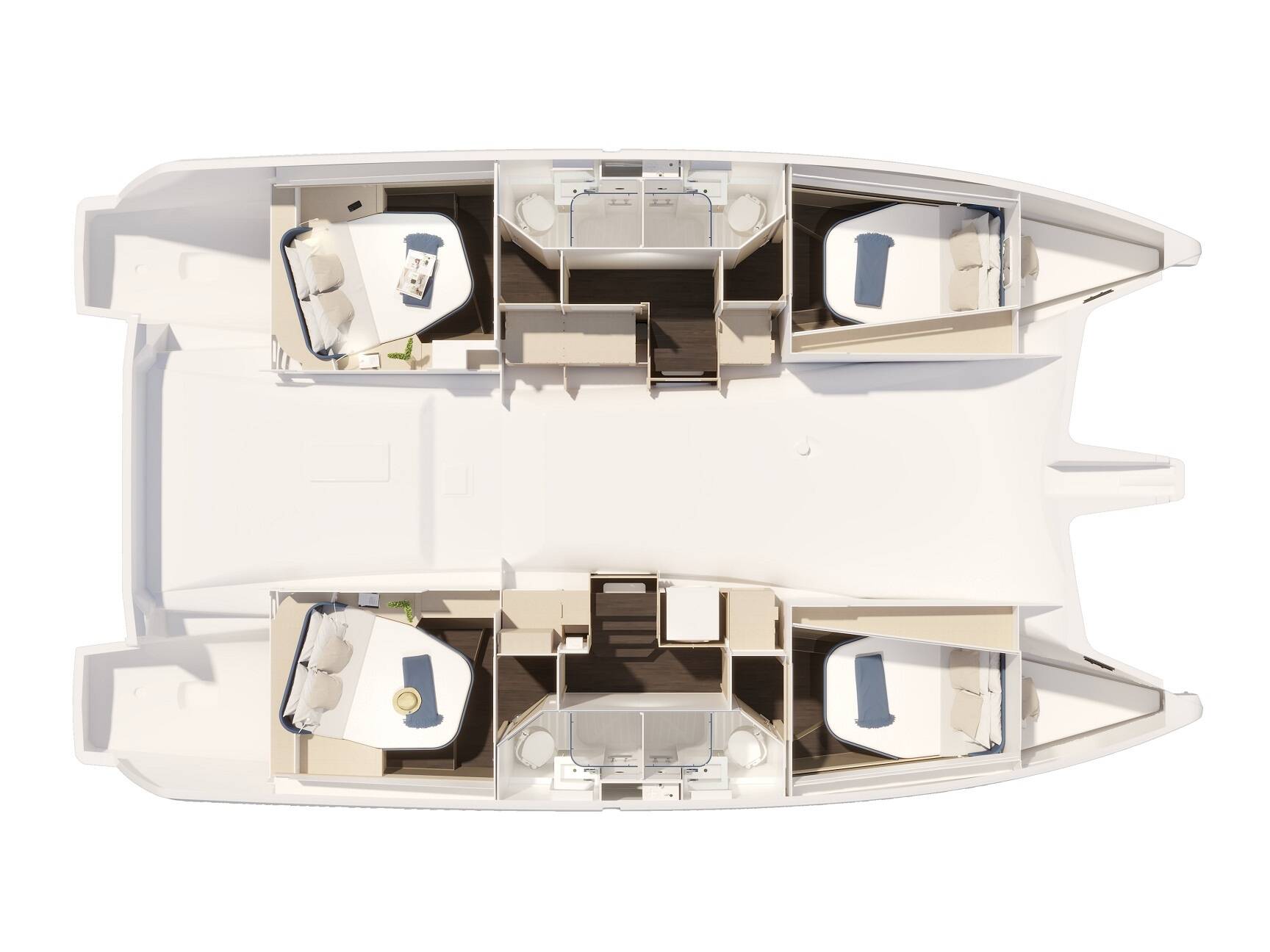 Fountaine Pajot New 44 Quatuor Skywalker