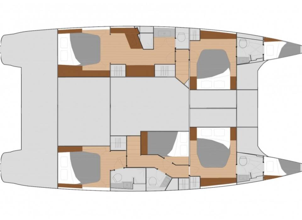 Fountaine Pajot Saba 50 Soleil Rae