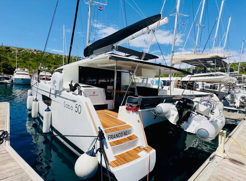 Fountaine Pajot Saba 50 Franco Nero