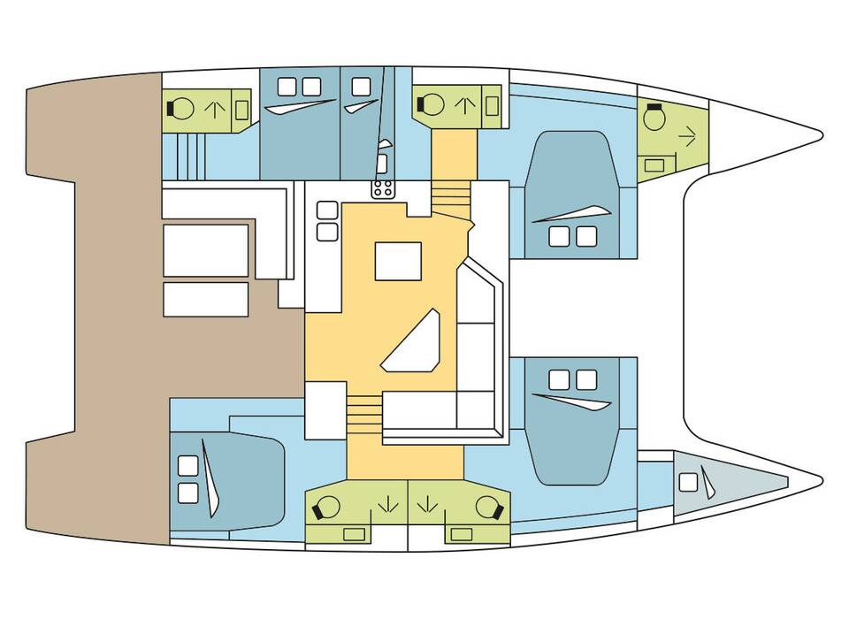 Fountaine Pajot Saona 47 Quintet PENFRET 