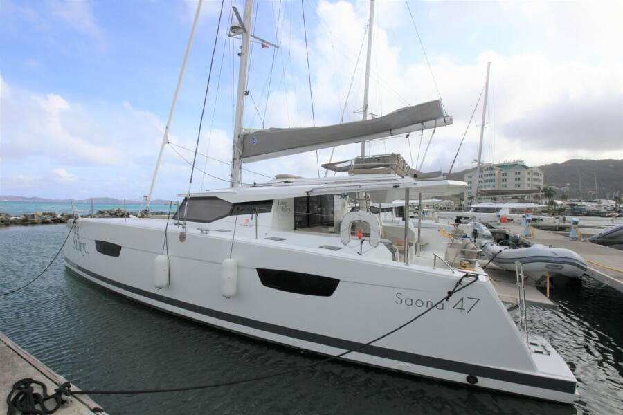 Fountaine Pajot Saona 47 Ritter House Marina, Tortola, Long Story