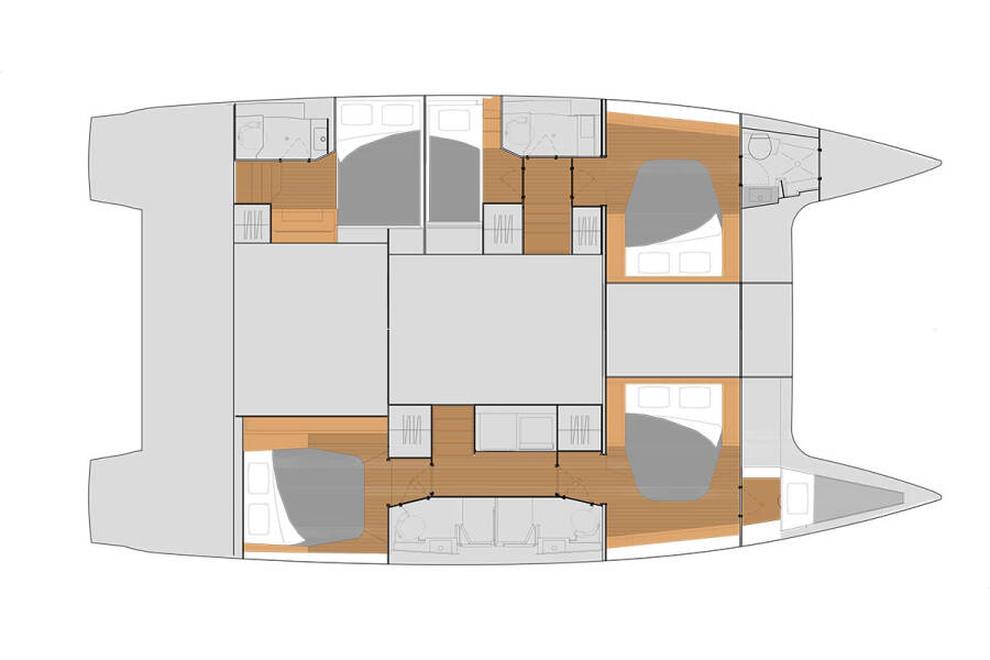 Fountaine Pajot Tanna 47 No Shoes_X