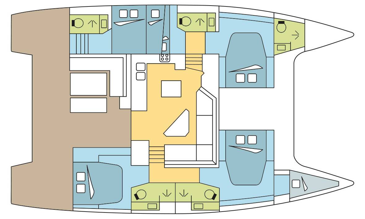 Fountaine Pajot Tanna 47 SEA SPIRIT