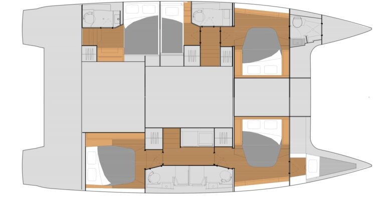 Fountaine Pajot Tanna 47 Blue Vibes