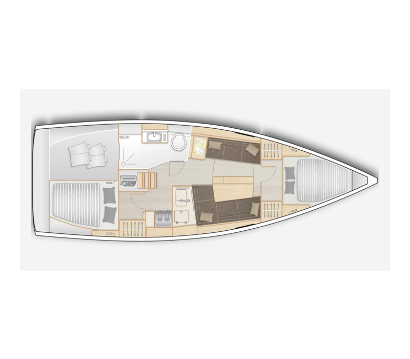 Hanse 348 Sous Le Vent’ Ilot