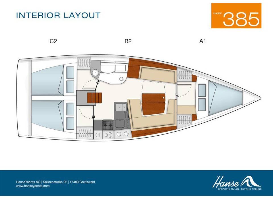 Hanse 385 Kon-Tiki