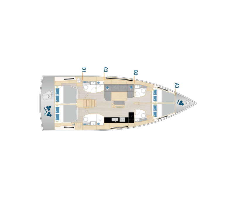 Hanse 460 Captain K