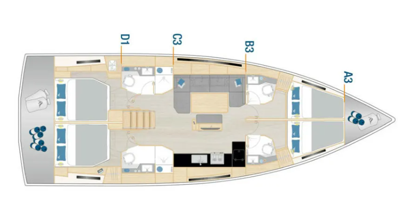Hanse 460 Okeanida