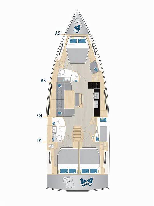 Hanse 460 Doris