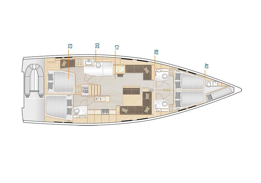 Hanse 548 Joy