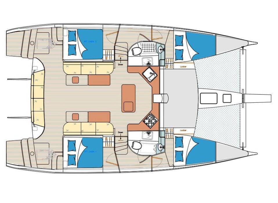 Island Spirit 410 Gauthai