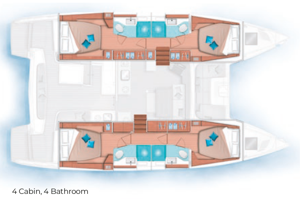 Lagoon 46 Sbronzo