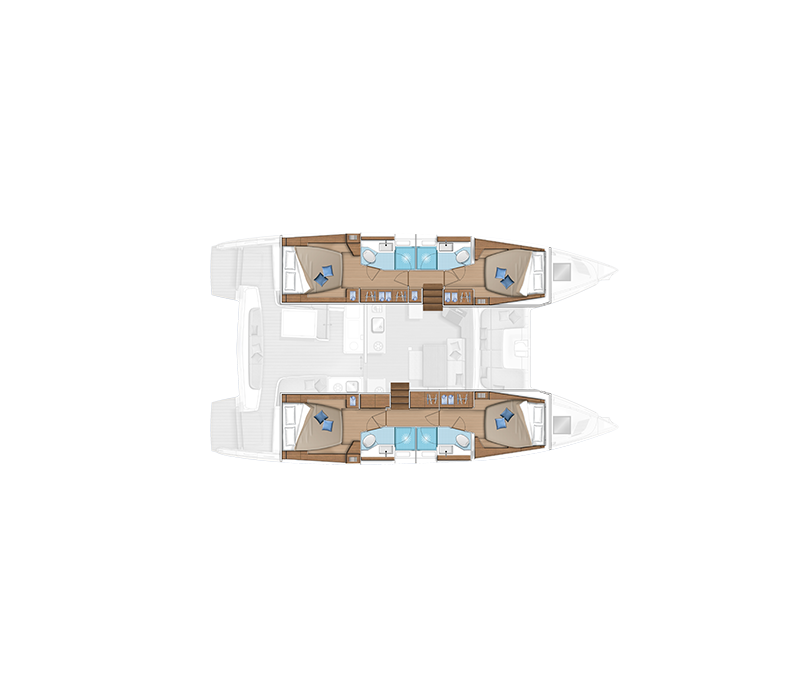 Lagoon 46 Coolway